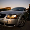 Alex And His TT At Sunset